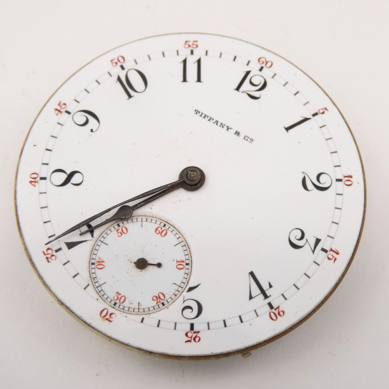 Patek Philippe for Tiffany 39.1 x 7.8 mm Antique Pocket Watch Movement