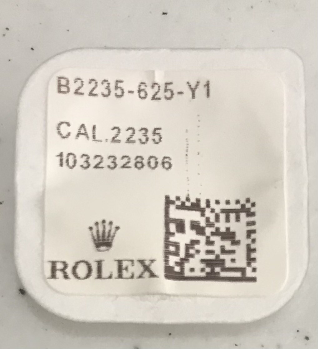 Rolex Calibre 2235 Date Wheel, Part #625 – New Sealed Package