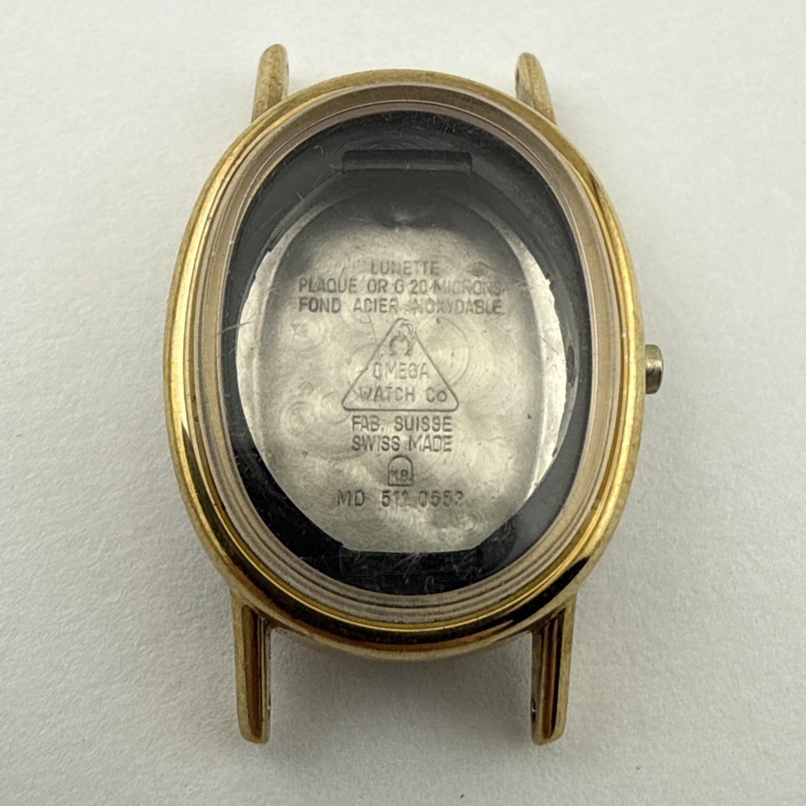 NOS OMEGA 511.0553 Ladies Watch Gold Plated Case 18mm W/ Crystal – New Old Stock