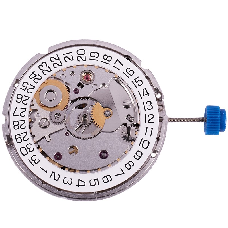 FOR ETA 2824-2 SELLITA SW200 White 3H Mechanical Watch Clock Movement J6E1 NEW