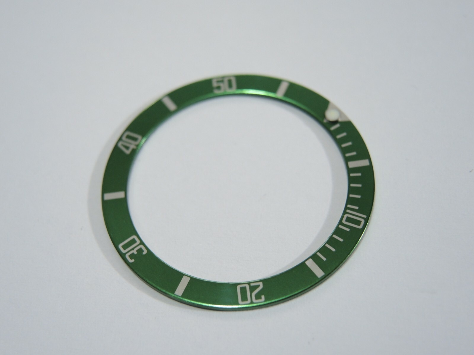 NEW GREEN SUBSTYLE BEZEL INSERT 33.5MM MEDIUM DIVERS SKX013 / SKX015 (7S26-0030)