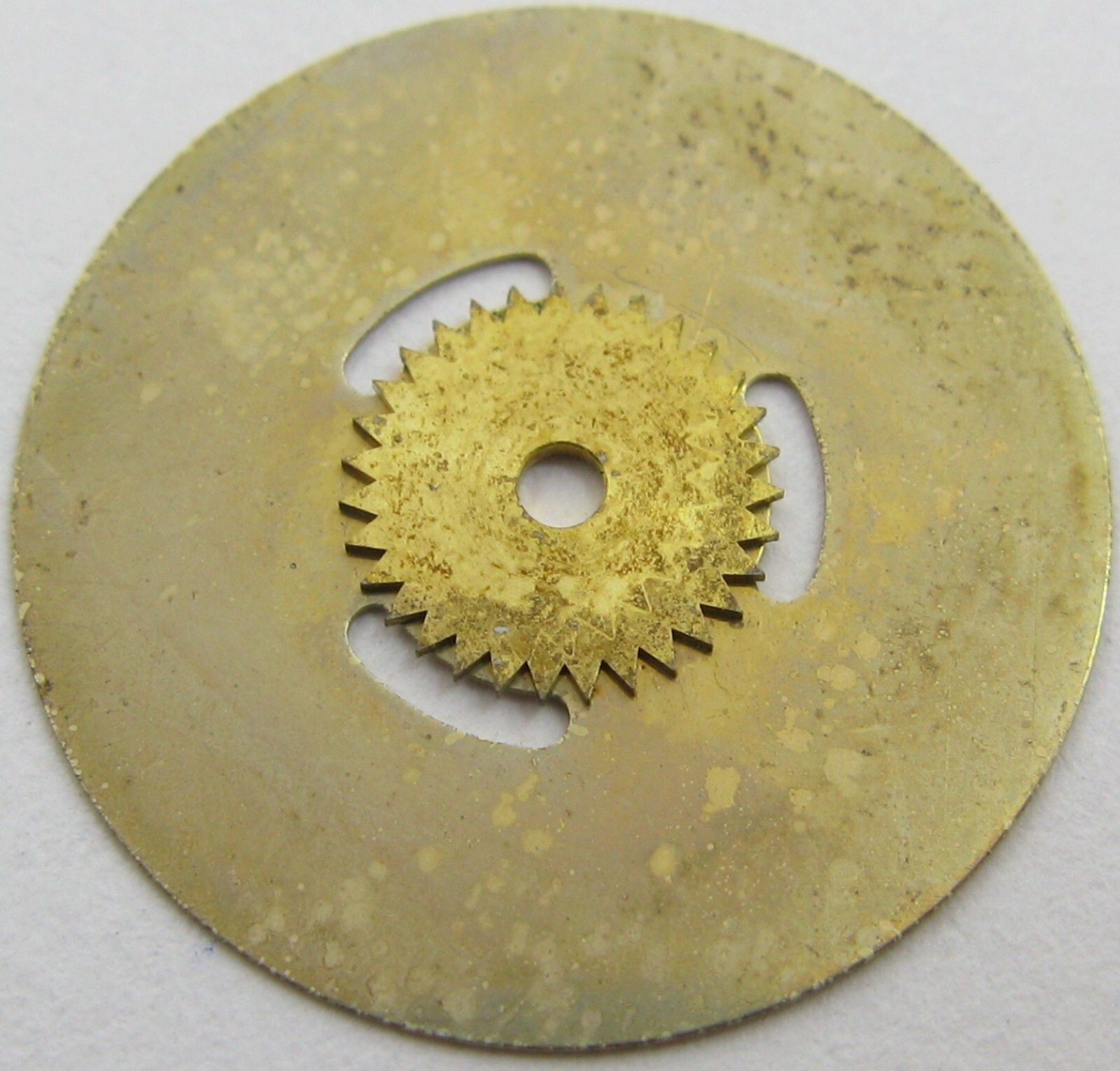 Rolex Watch 2030 2035 part calendar sunburst gold disc 4520 diameter 18 mm