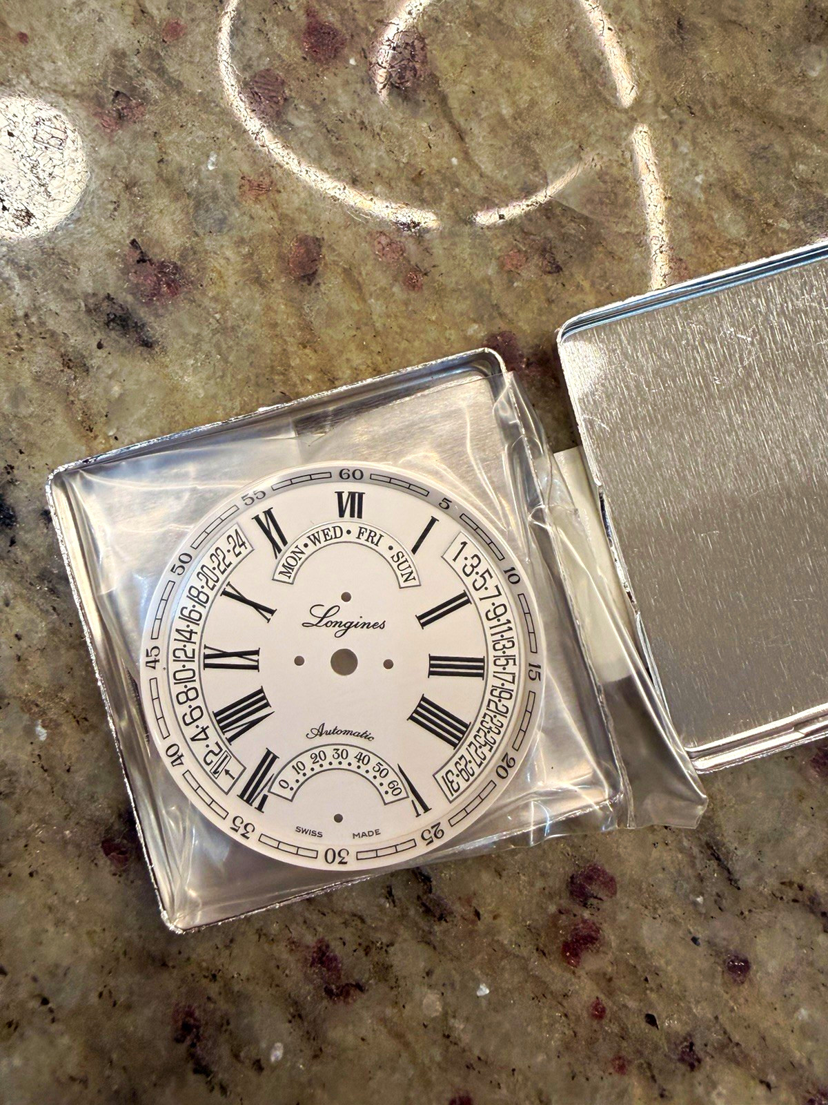 Original Longines Master Collection Retrograde Dial Swiss Made Roman Numerals