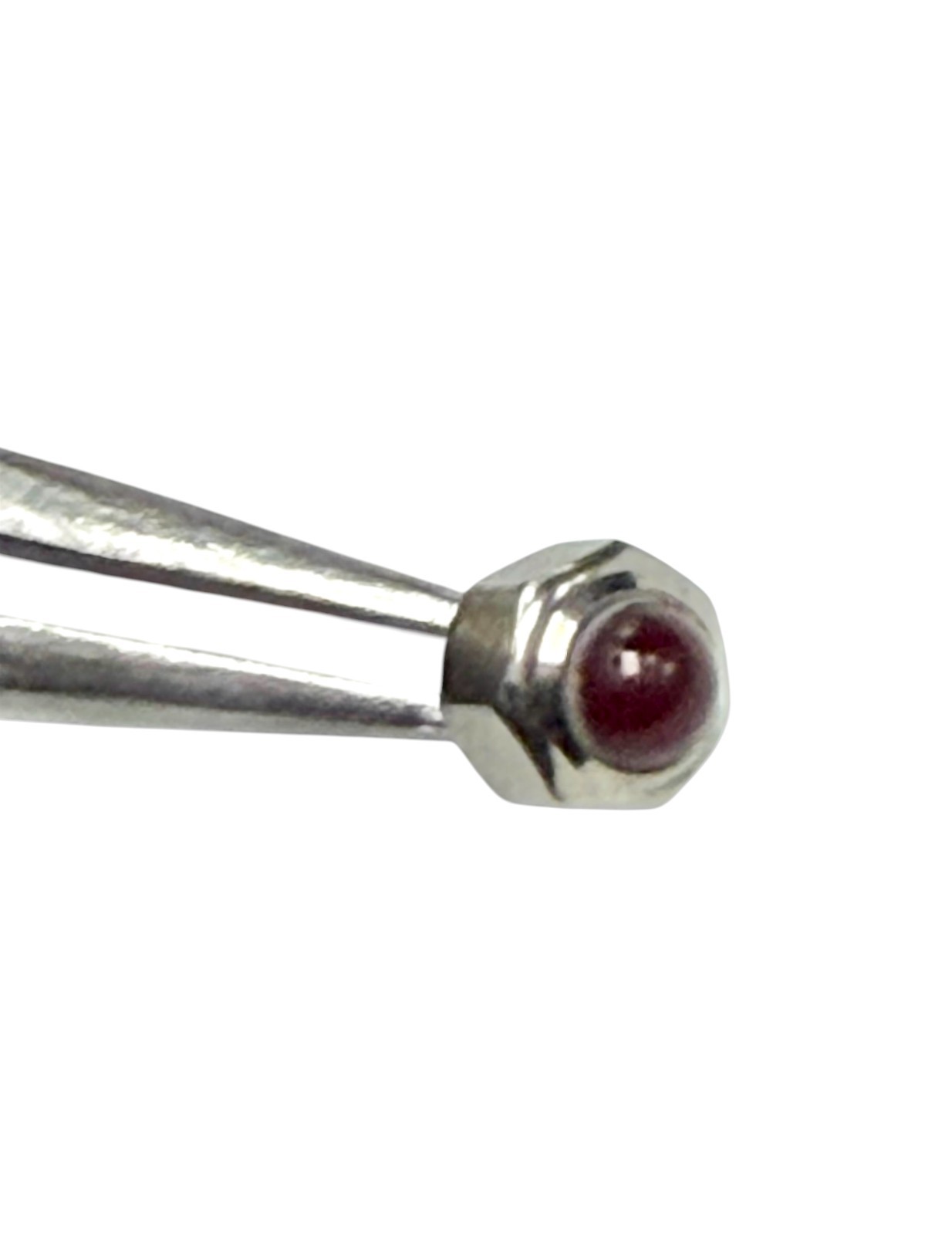 Genuine Cartier Crown – Santos Ref. RDE.51782551GM with Maroon Stone