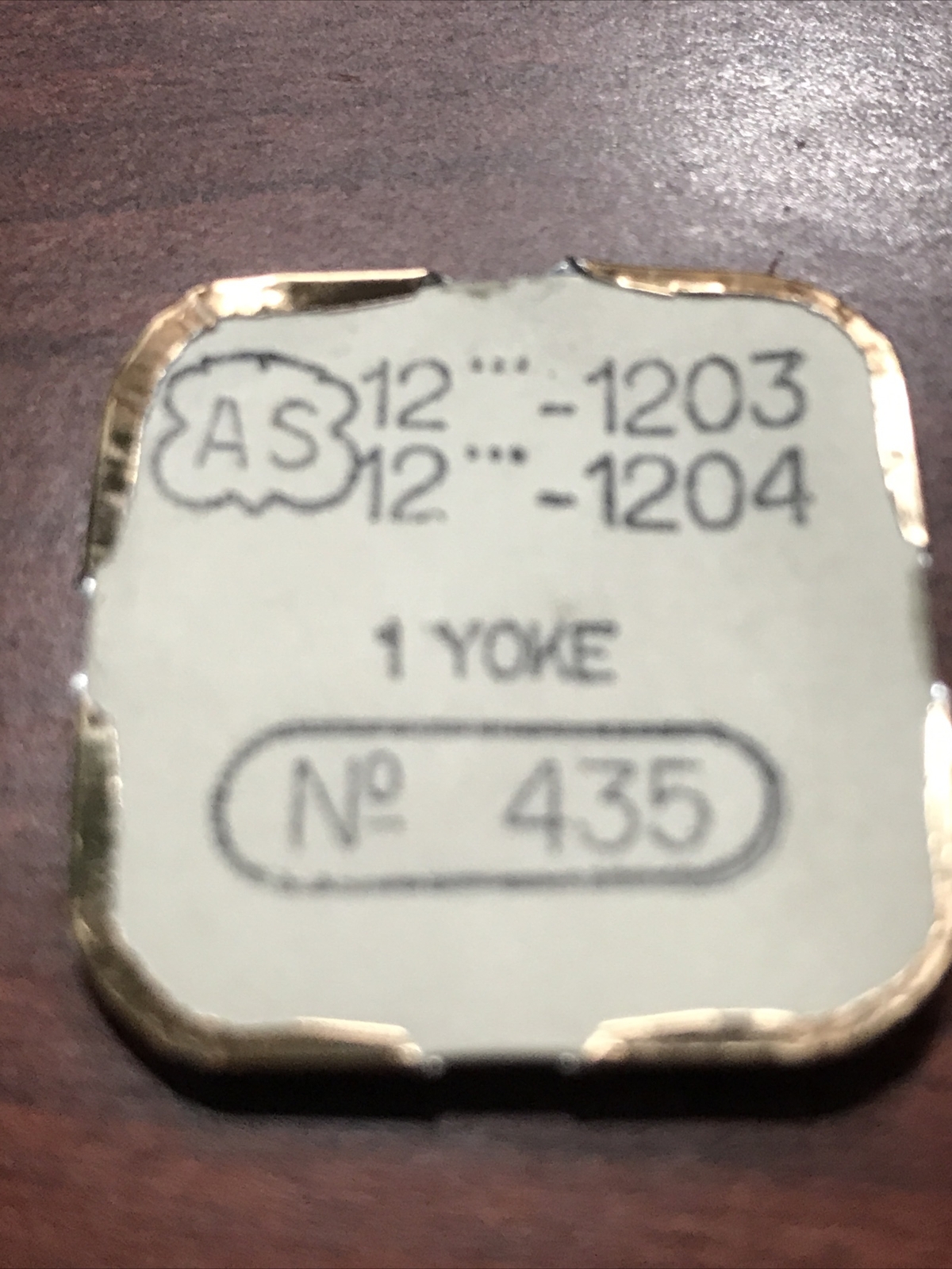 AS 1203 1204 Yoke #435