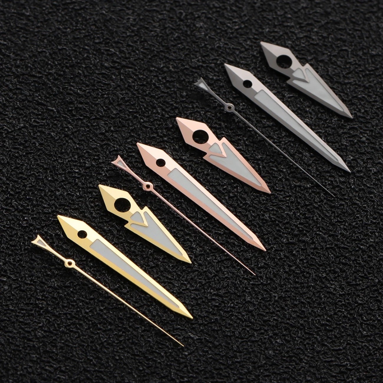Watch Hand Green Luminous Silver Gold For NH35 NH36 7S26 7S36 4R35 4R36 Movement