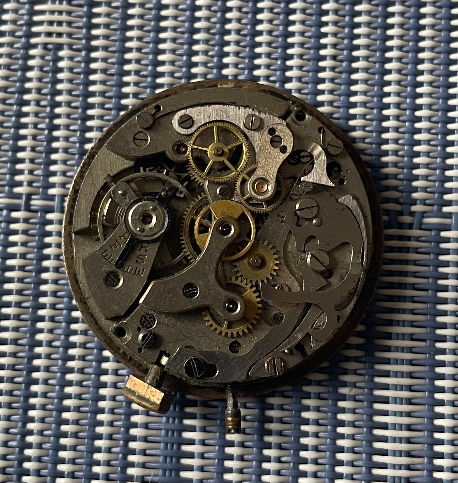 Vintage Chronographe Suisse Swiss Watch 17 Jewels movement Landeron 48