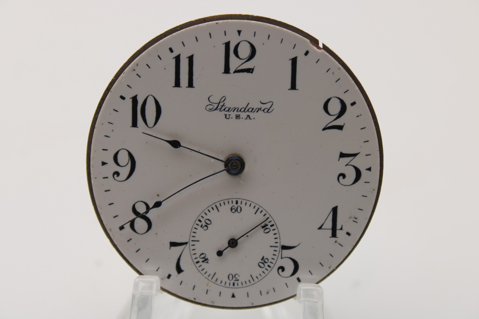 1910 NEW YORK STANDARD POCKET WATCH MOVEMENT BD003371 GRADE: 307 0s 7j (FC2)