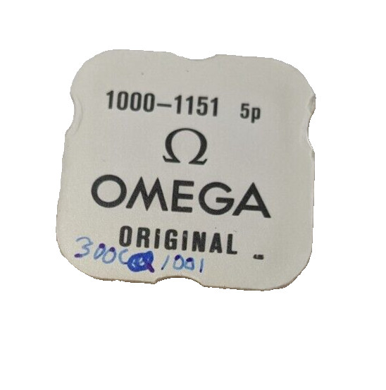 LOT OF 5 GENUINE OMEGA CALIBER 1000 PART 1151 SETTING WHEEL FOR CROWN WHEEL -NWT