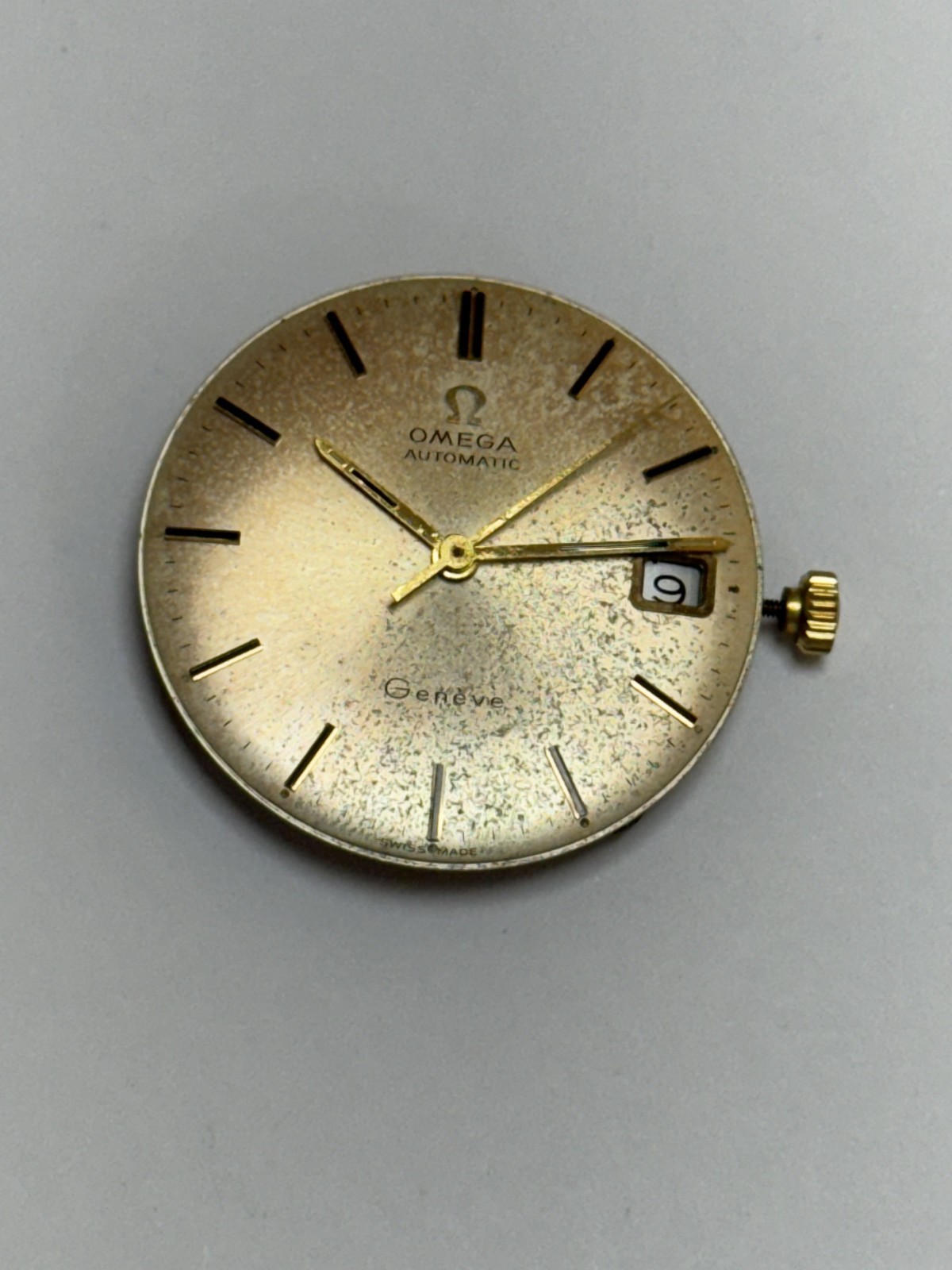 Omega Geneve Automatic Movement & Dial Cal.565 Jewels 24 Swiss Made Running