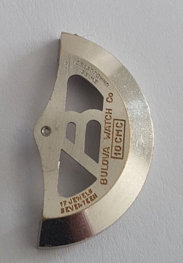 Bulova Caliber 10CMC Part 344 EB No 1143/1 (Rotor Weight Without Bushing Gear)