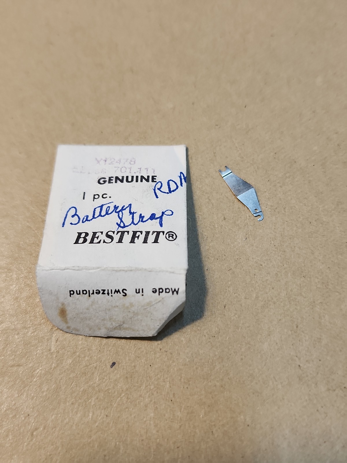 NOS Bestfit Battery Strap For Ebosa Parts Repairs Spares