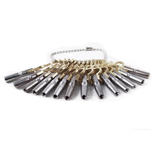 2 Pack Jeweler’s Tools 14-Size Pocket Watch Key Set Winding Setting Vintage