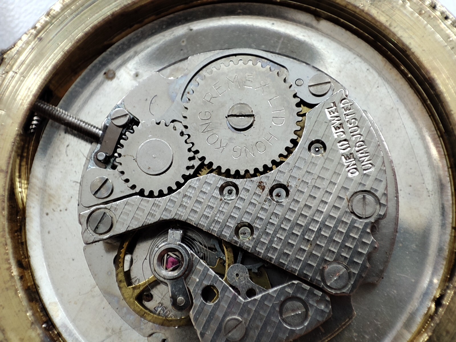 eagle prefect pocket Watch parrenin AP 2640D remex 46.6 mm – for parts
