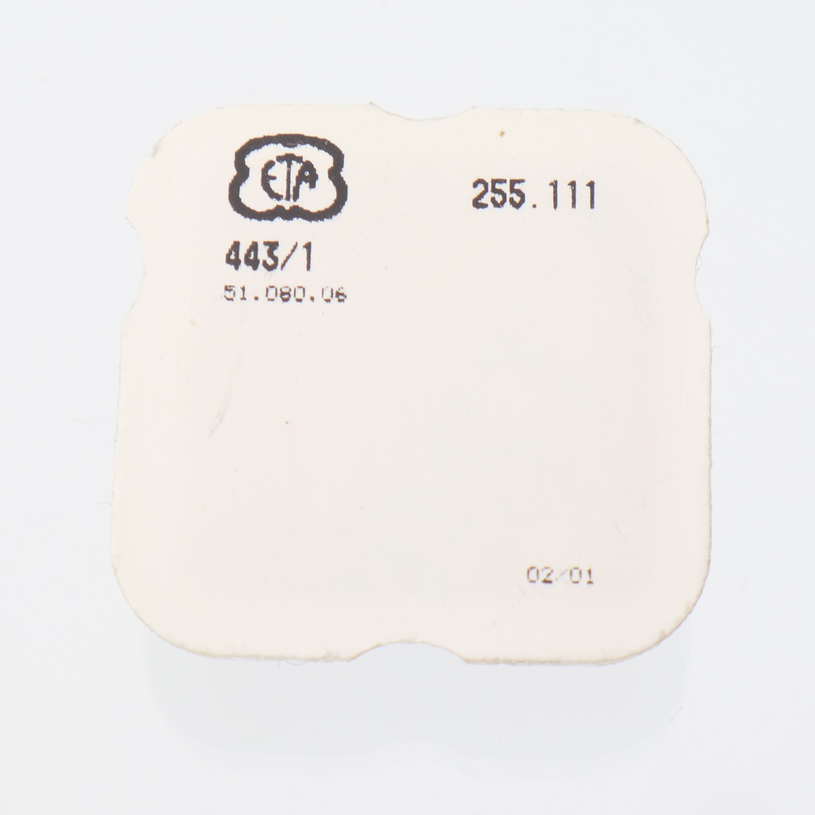 Genuine ETA 255.111 Set Lever Detent Watch Part #443/1 NOS 51.080 Sealed (G5D13)