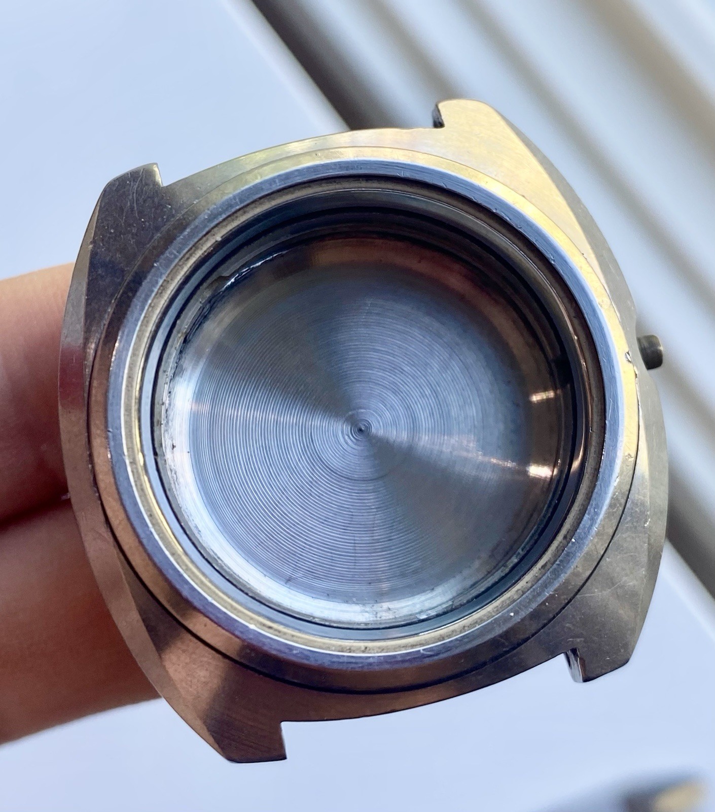 39mm Enicar Case Parts Caseback Movement Holder Ring All Stainless Steel 167 147