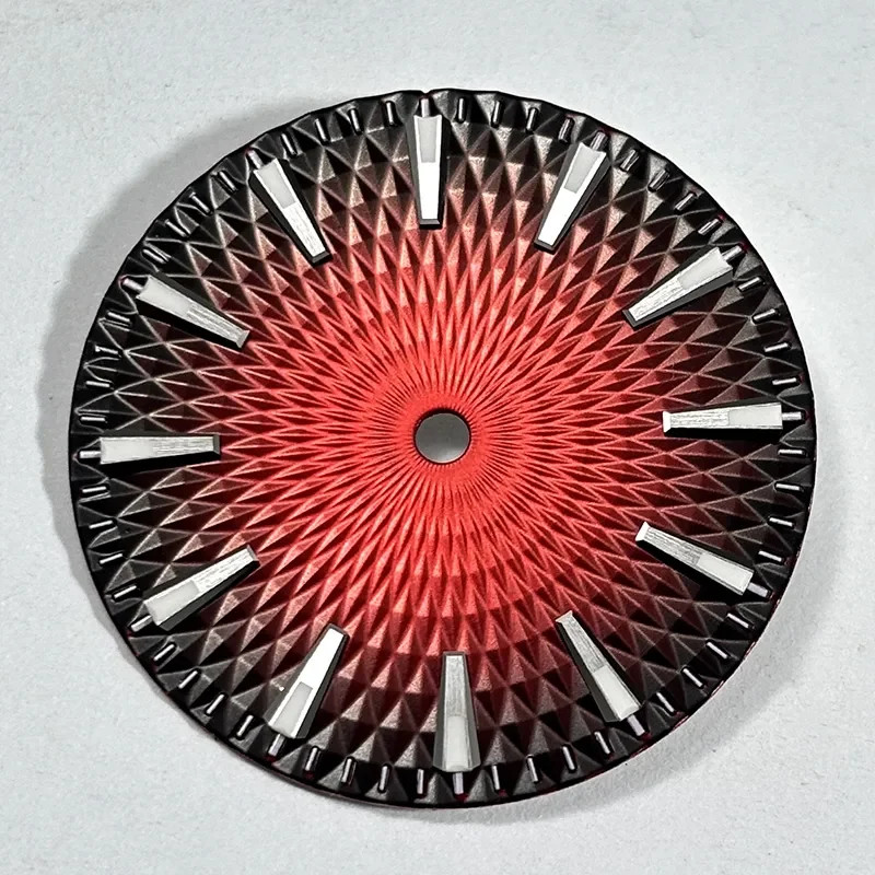 Number Pineapple Face Dial Gradient 28.5mm Suitable for NH35NH38 Movement