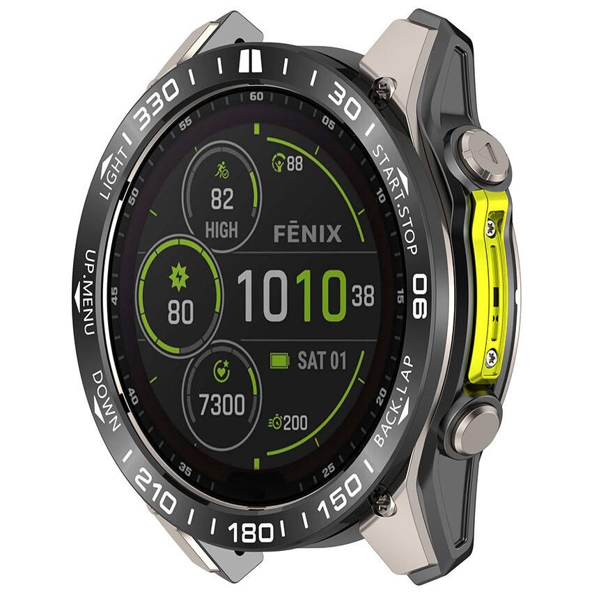 Replacement Stainless Steel Watch Protector Ring Watch Bezel for Garmin Fenix8