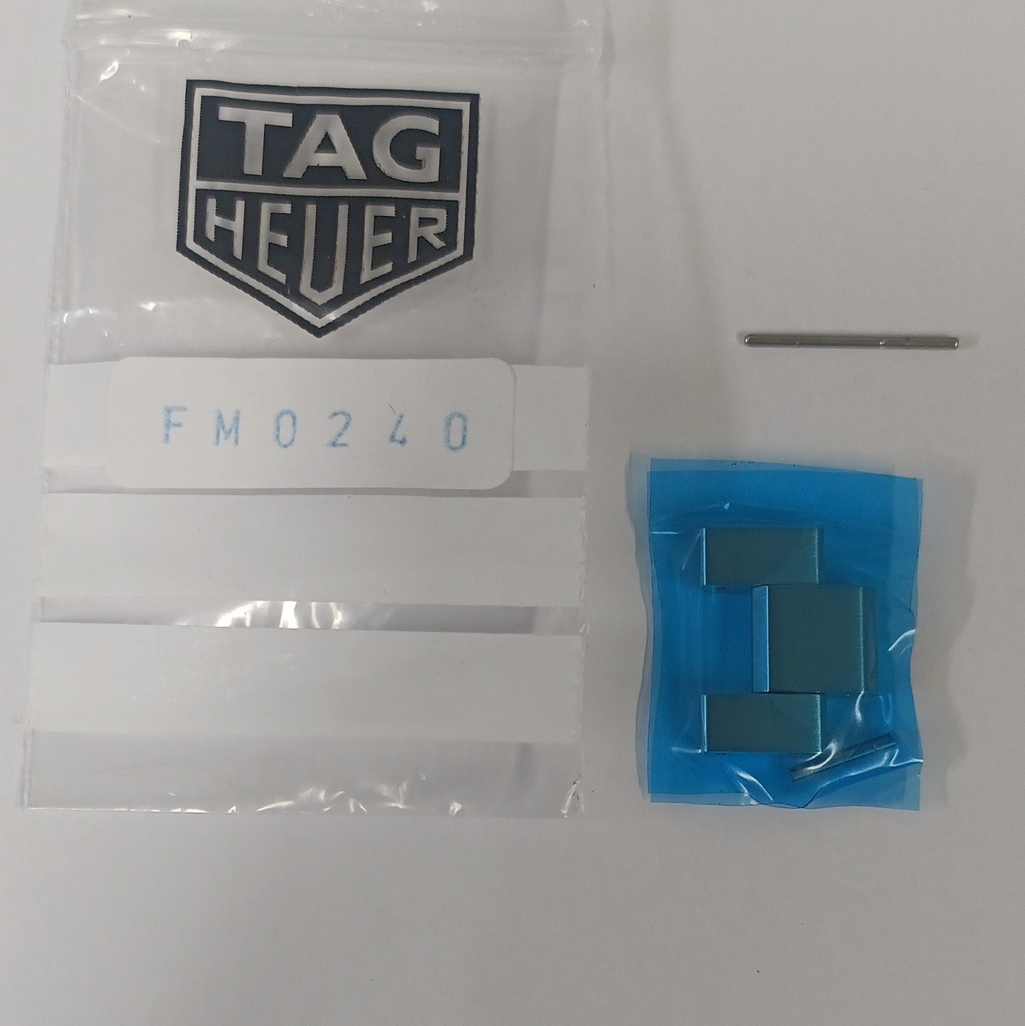 TAG Heuer Spare Link WAP2010 ba0830 FM0240 Satin Finish Brand New With Pin/Tube