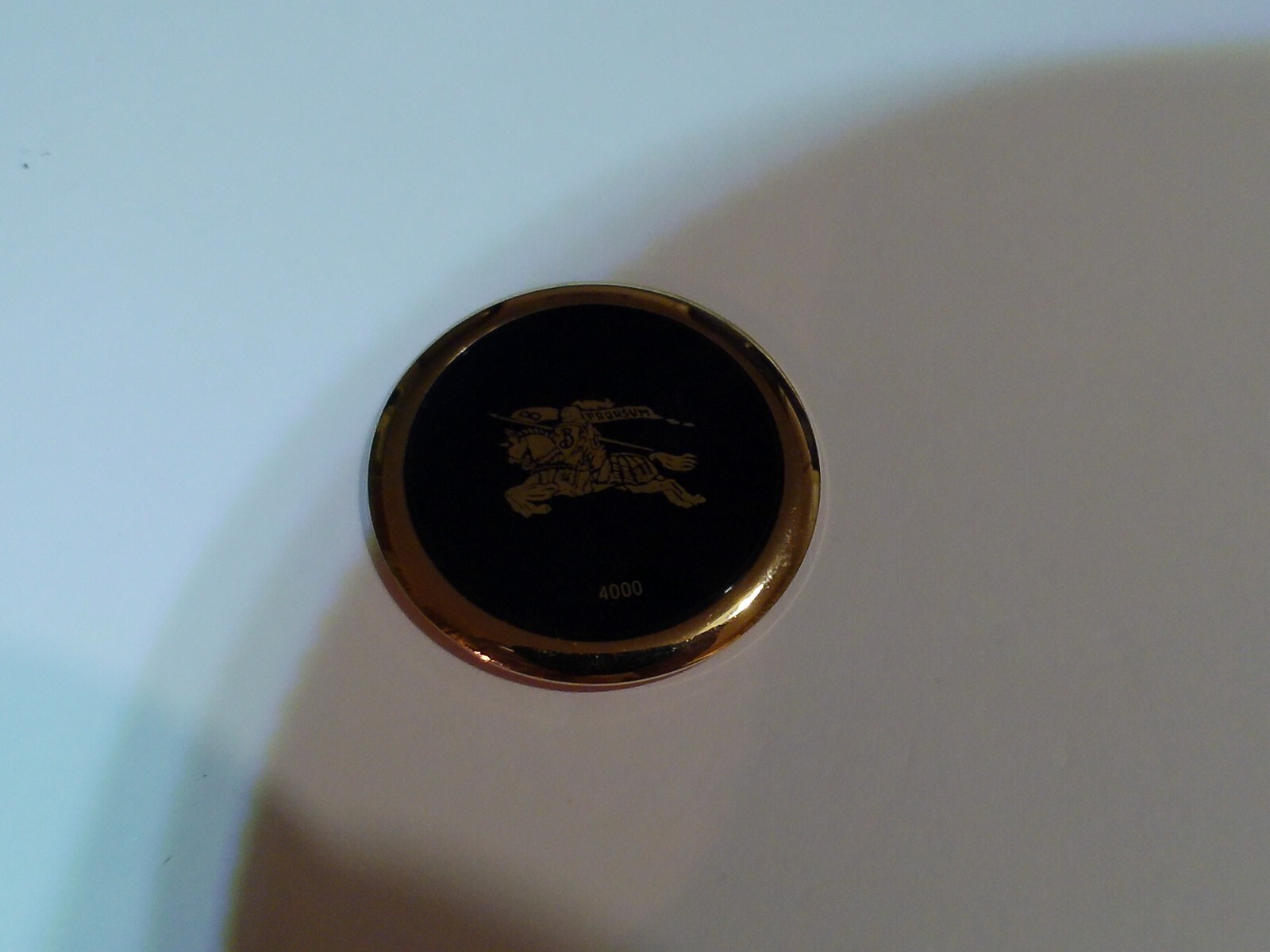 NOS Genuine BURBERRY WATCH CASE BACK, MODEL 4000, DIA 32MM