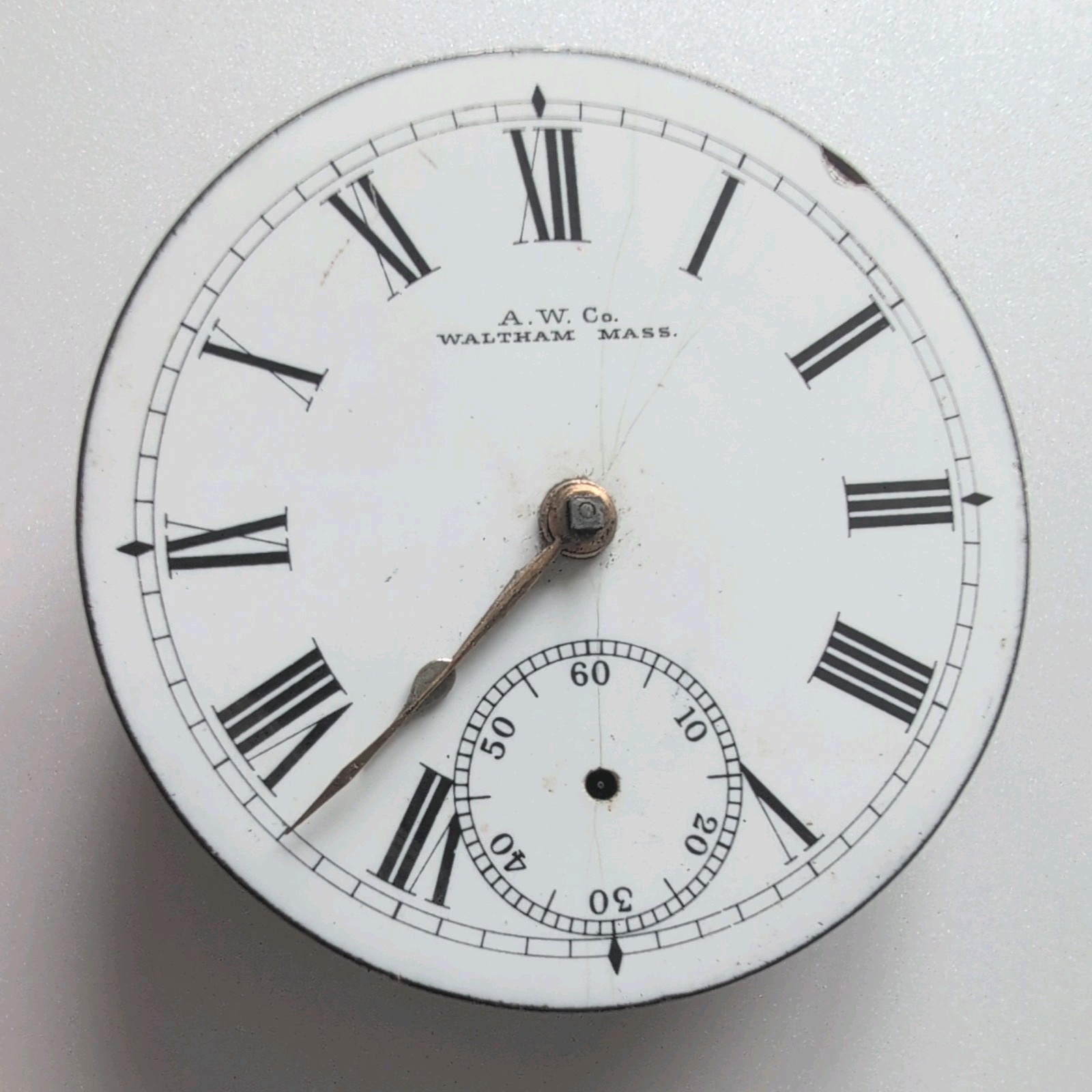 1890 Waltham Grade Home Watch Co Model 1870 7J 14s P Watch Movt Spares Repairs