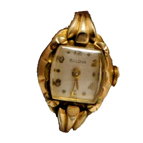 BULOVA 6 BL 17 JEWELS WATCH RUNNING. 10k.R.G.P.
