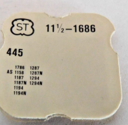 ST 1686 PART # 445 SETTING LEVER SPRING. NEW OLD STOCK.