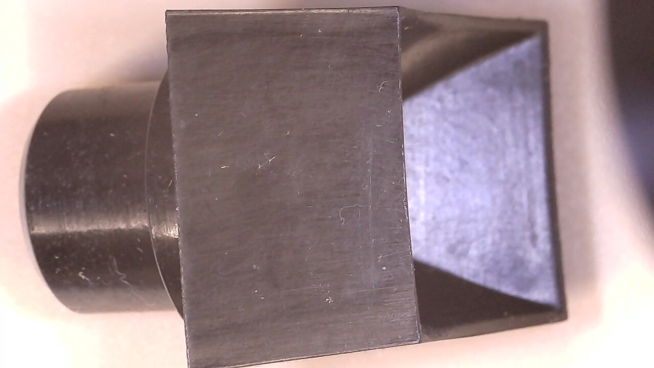 Robur Block 20 X 25 Mm Glass Rectangle Bend 2 Sides In Bakelite