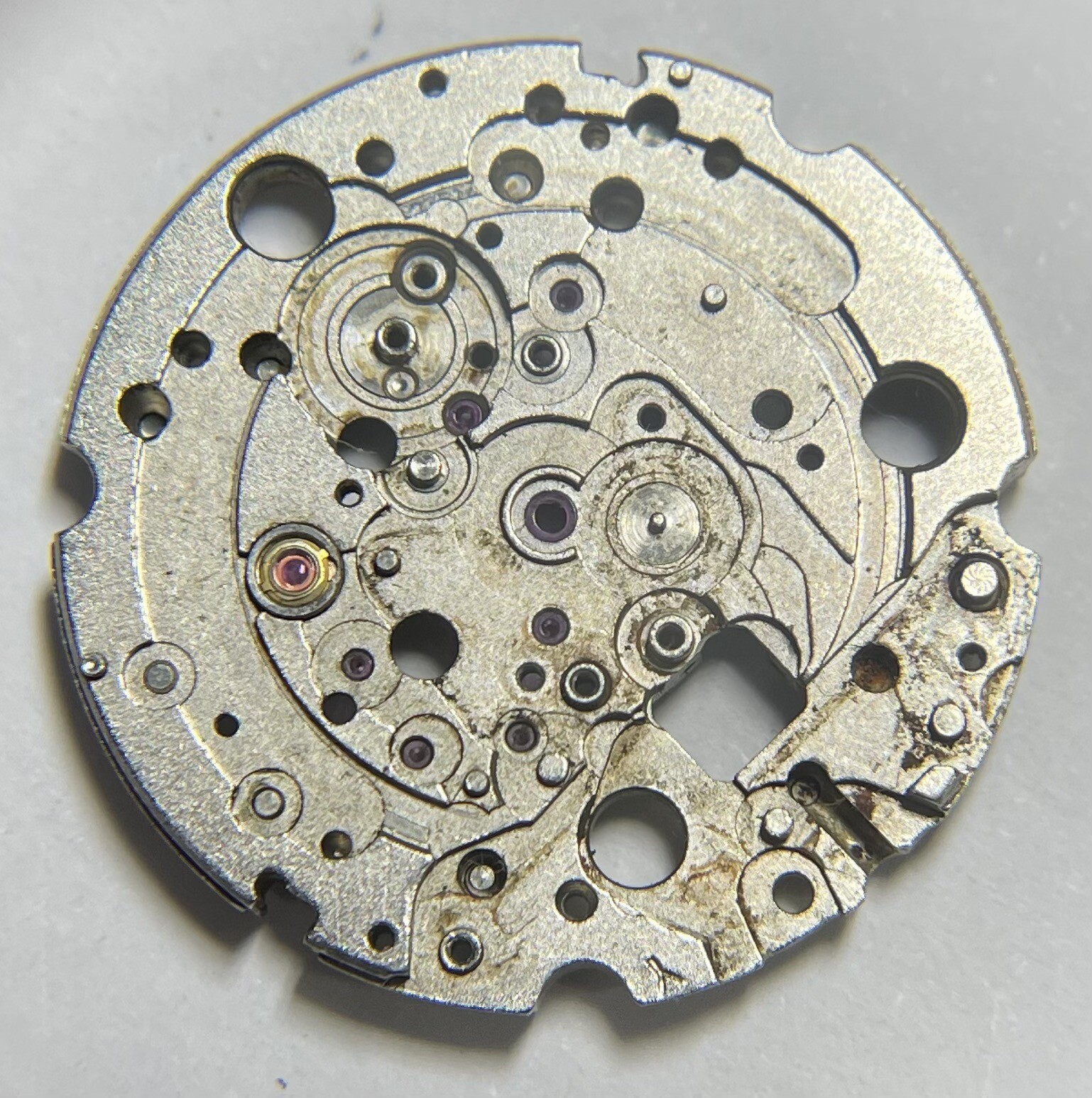 Citizen 8200A Movement Replacement Part Plate (16)
