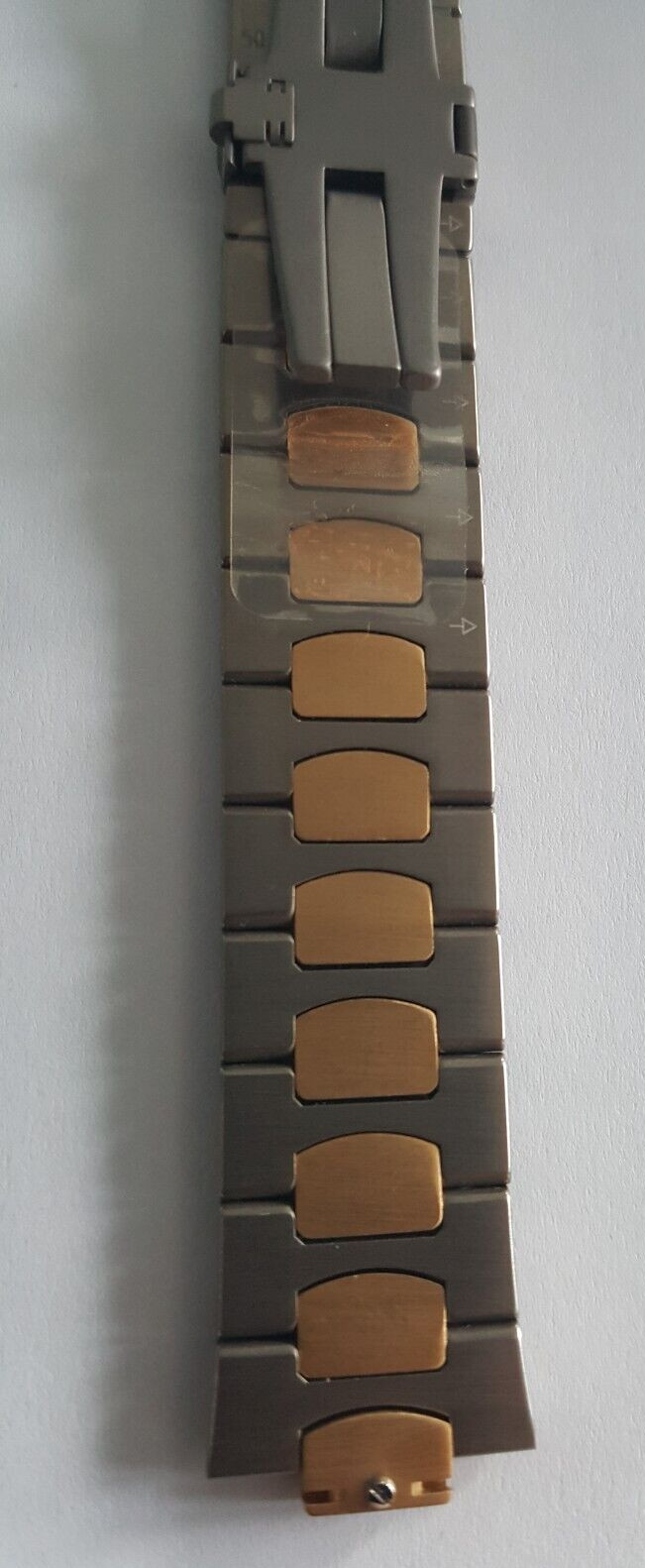Omega Titanium-18KT Yellow Gold Plated Bracelet Number TB1475-448