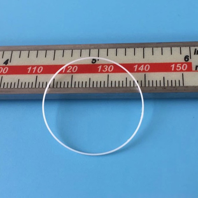 0.6/0.85/1.25/1.7mm White Watch Crystal Gasket Watch Glass Waterproof Seal Ring