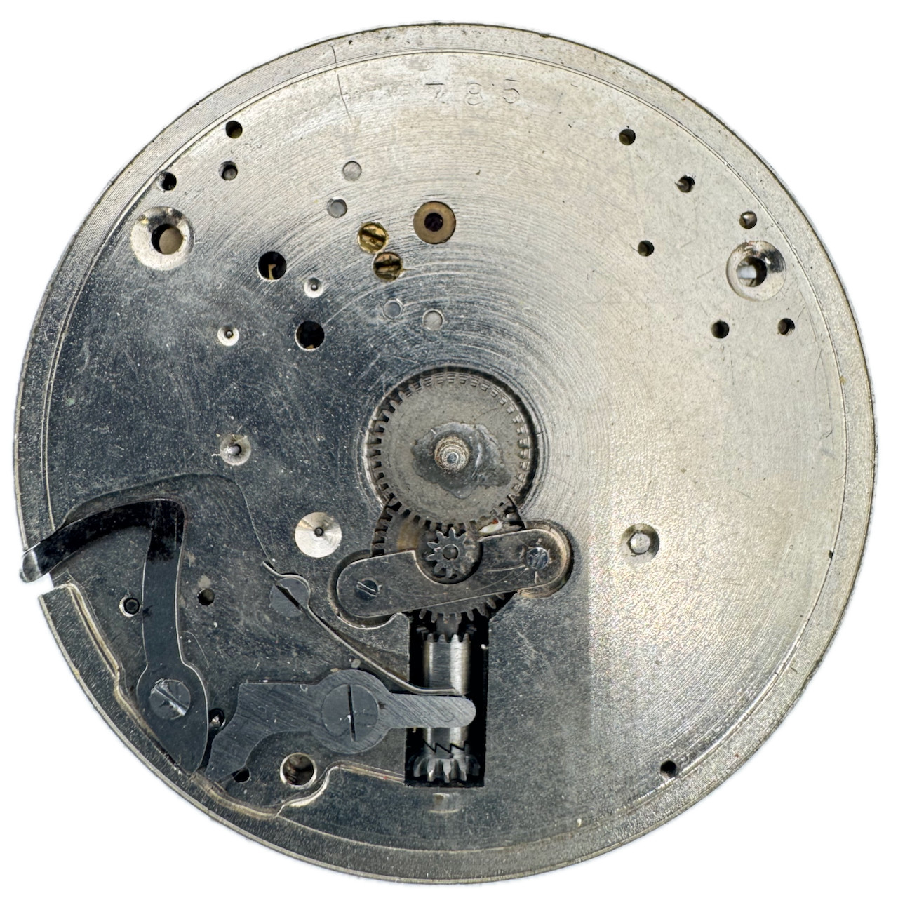 Antique 16s 1904 Reliance Mechanical Pocket Watch Movement Trenton USA
