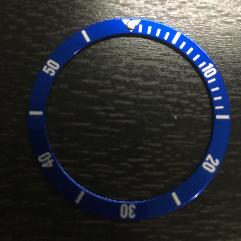 Seiko Custom SKX007 SKX Bezel Insert Blue Mod Parts