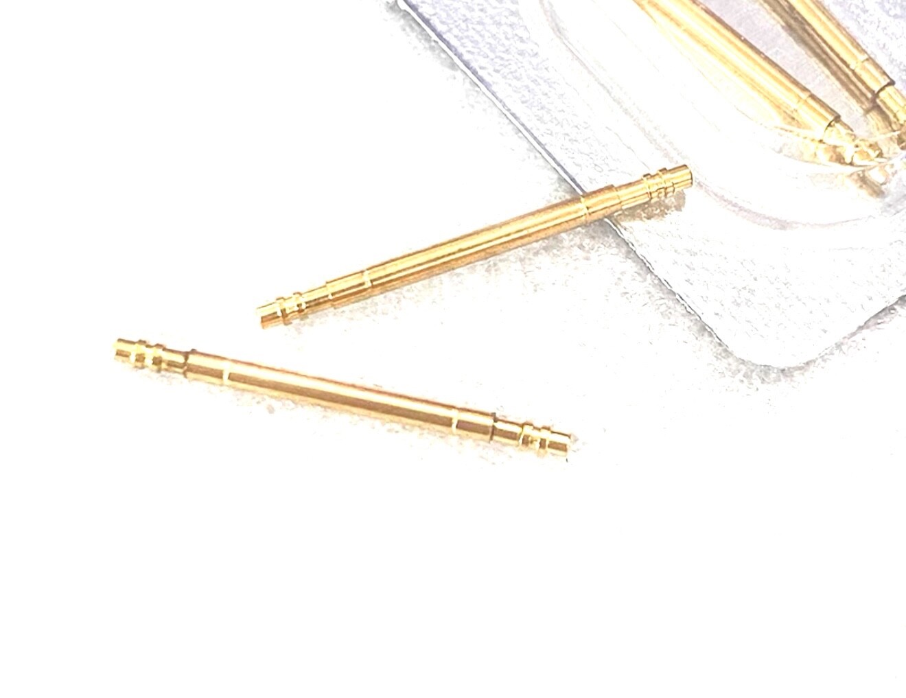 2 GOLD PLATE SPRING BAR 20MM FOR ROLEX 116660 116610 116710 STRAP BRACELET BAND
