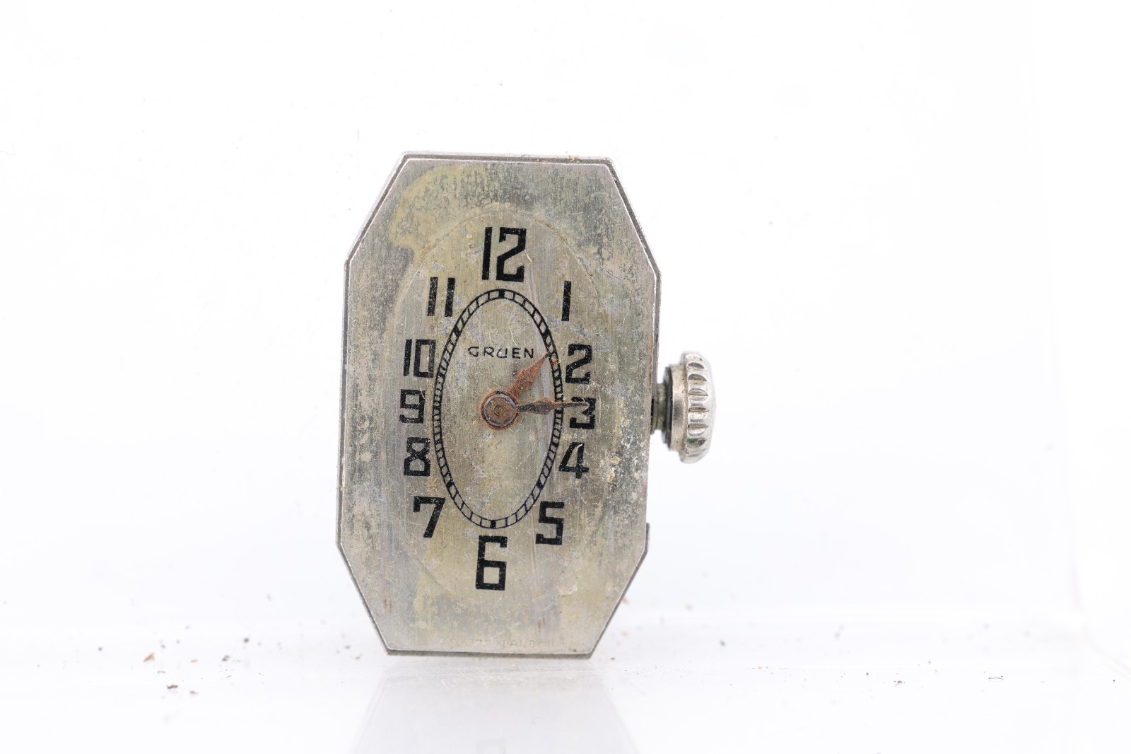 GRUEN cal. 153, 15j SWISS WRIST WATCH MOVEMENT, FOR REPAIR (GD)