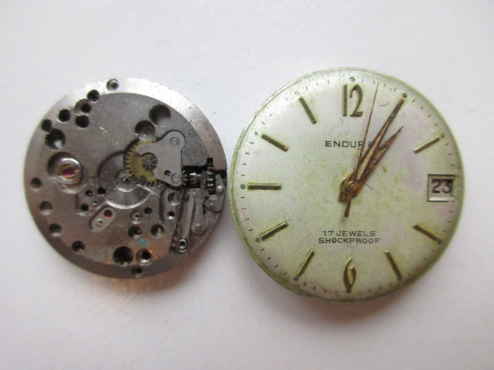 Durowe cal. 1285 Germany vintage watch movements – for use of parts