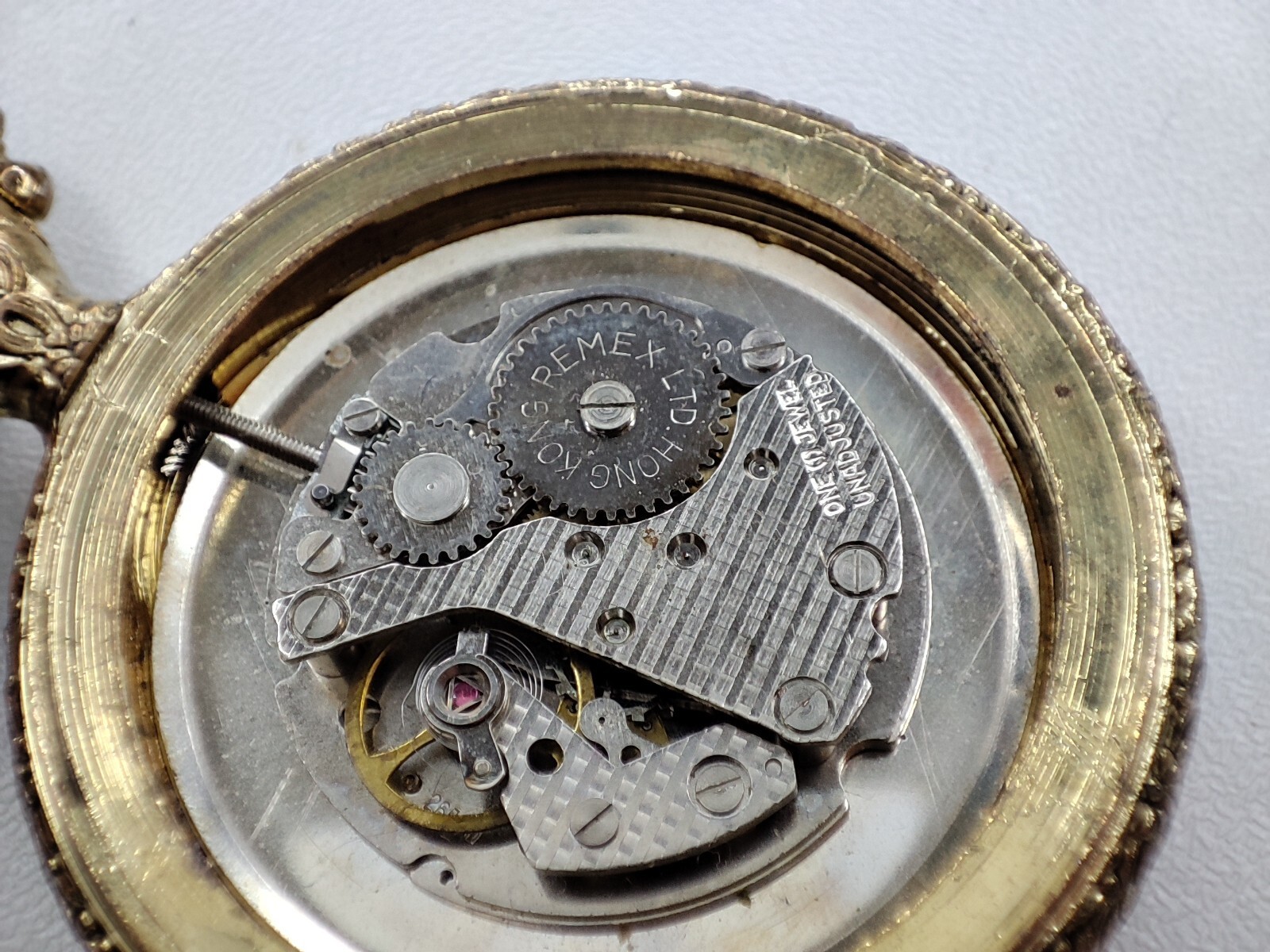 eagle prefect pocket Watch parrenin AP 2640D remex 46.6 mm – for parts