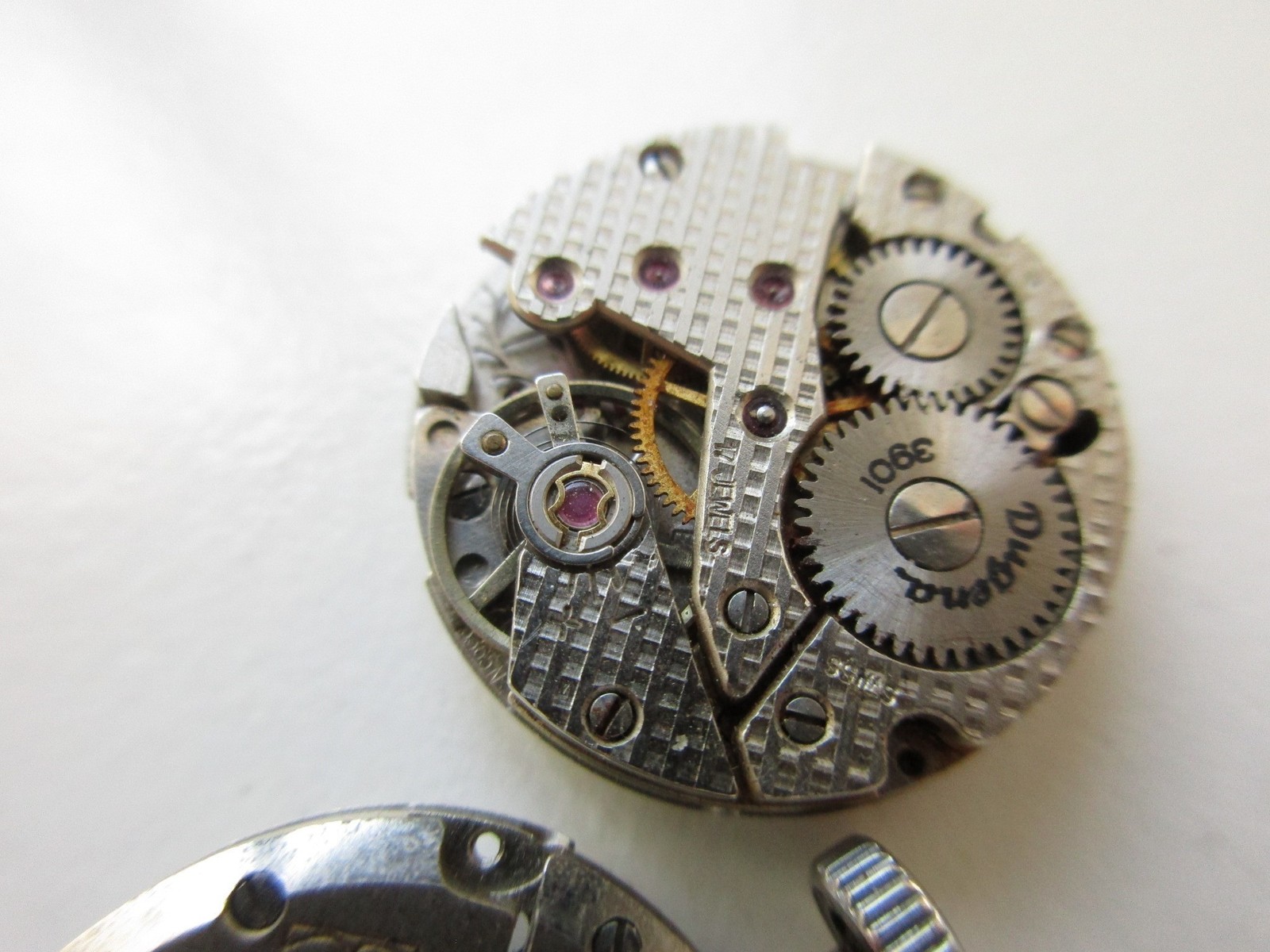 Unitas cal. 6365N Swiss vintage watch movements – for use of parts