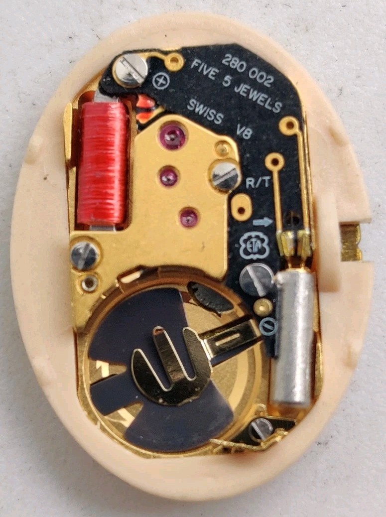 ETA Cal. 280.002 Swiss quartz watch movement Works