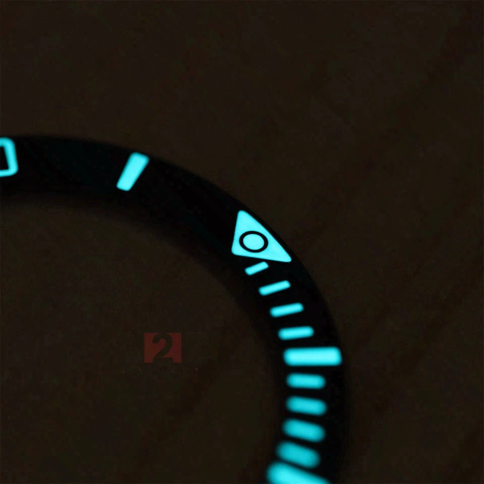Luminous Ceramic Bezel Insert for Tudꝋr Pelαgos 42mm Black 25600TN 25500TN New