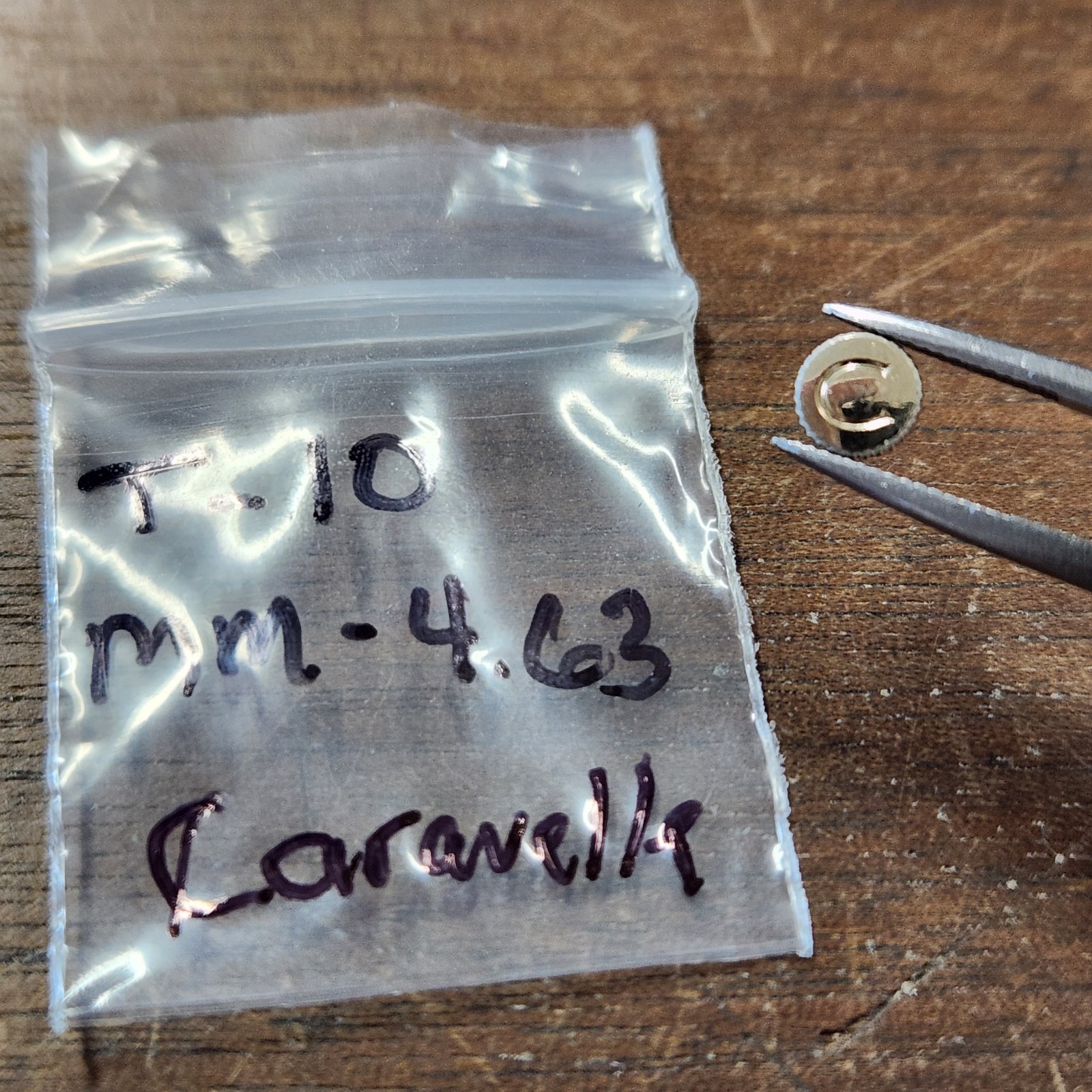 Vintage Caravelle Watch Crown – Tap 10- Approx. 4.6mm Diameter -Pre Owned- Clean
