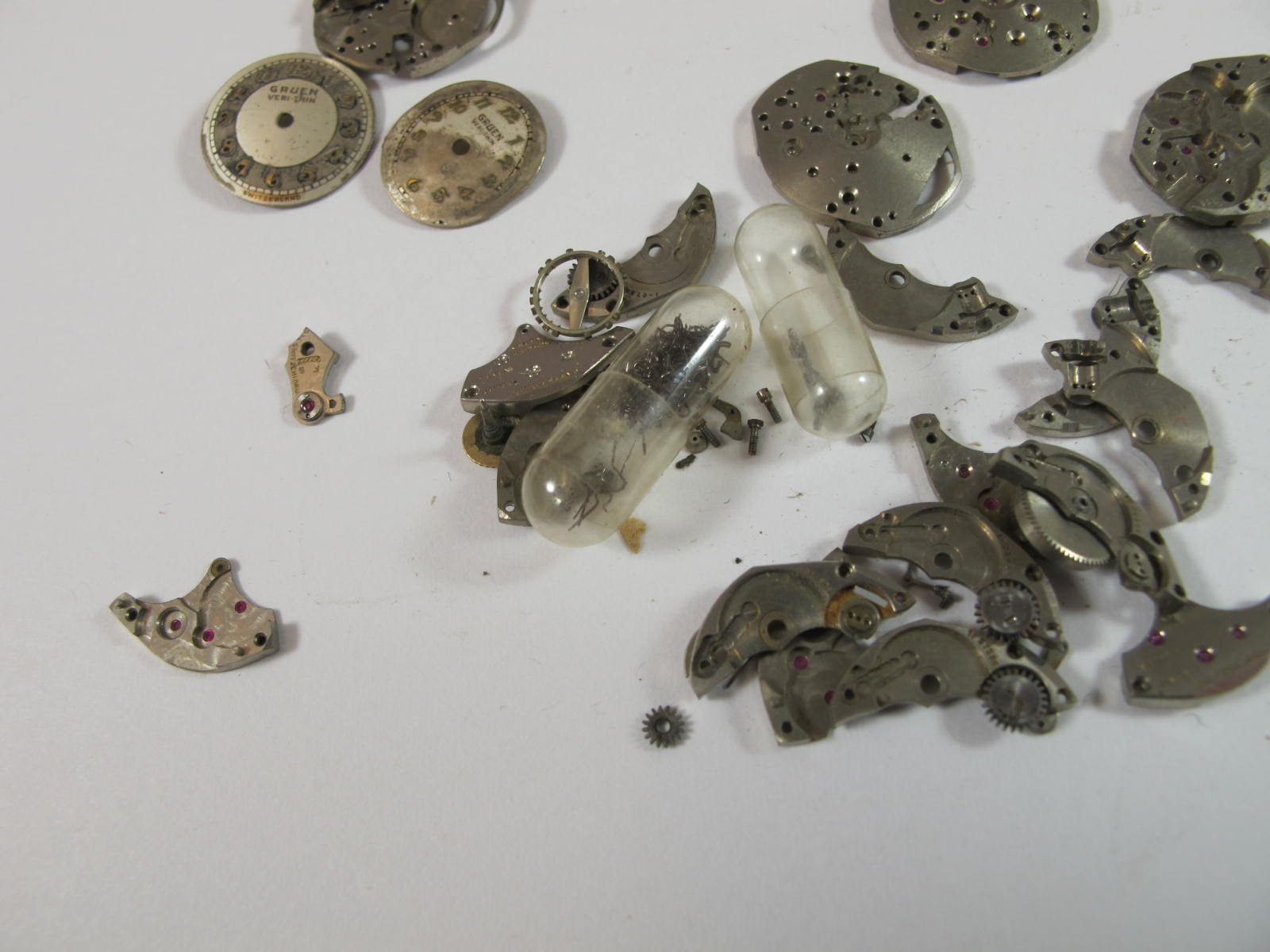 GRUEN CALIBER 215 216 WATCH MOVEMENT MATERIAL