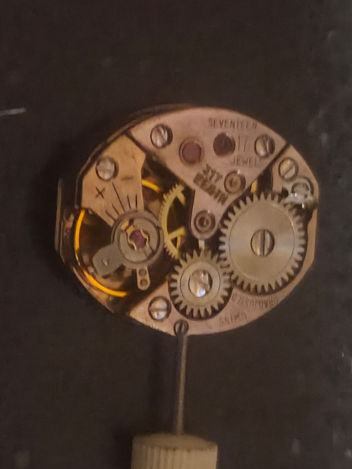 FEF 6620 Ladies Watch Movement. Swiss, 17 J. Runs.