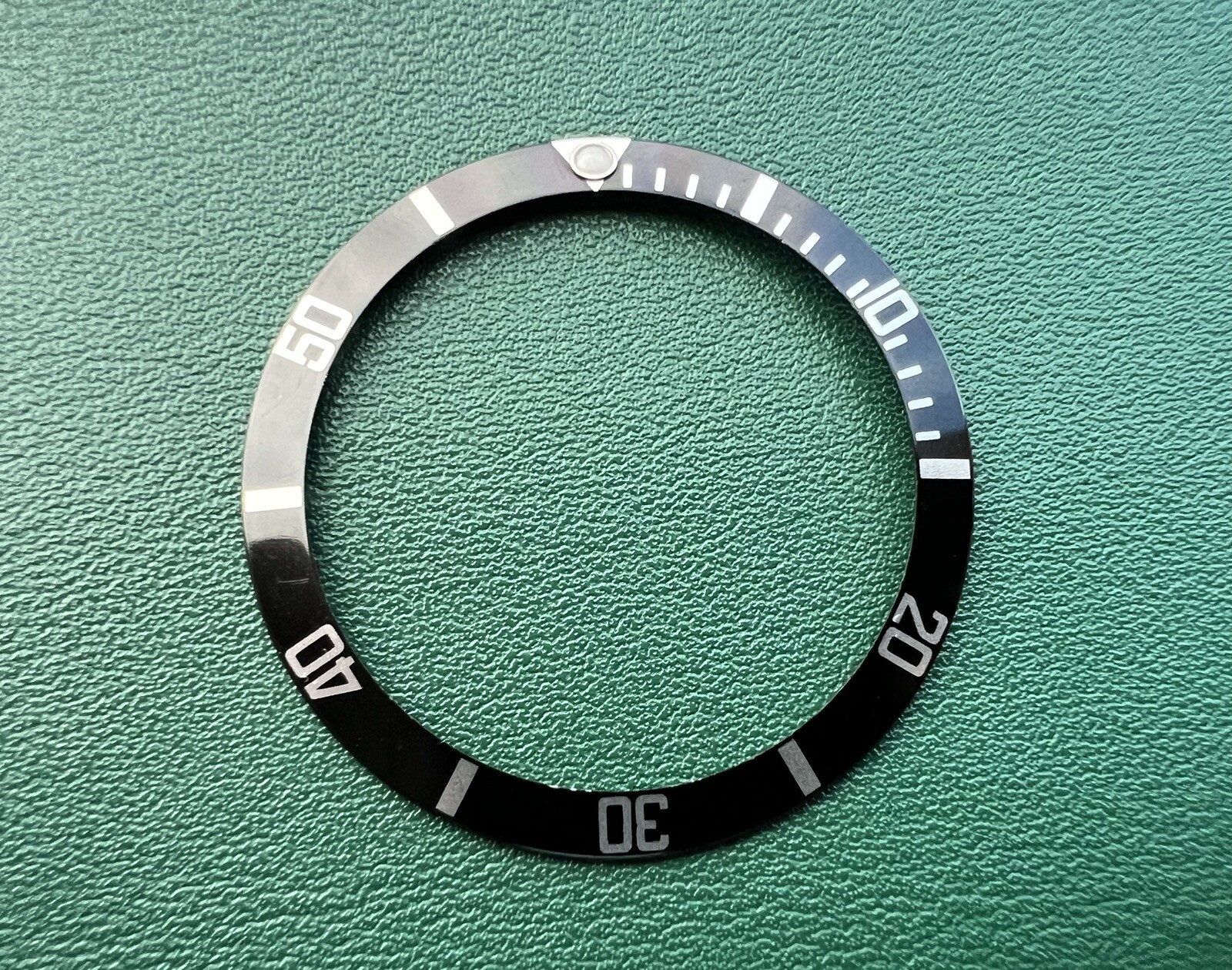 Genuine Rolex Submariner Date 16610 16610T 16800 168000 Black Bezel Insert #5160