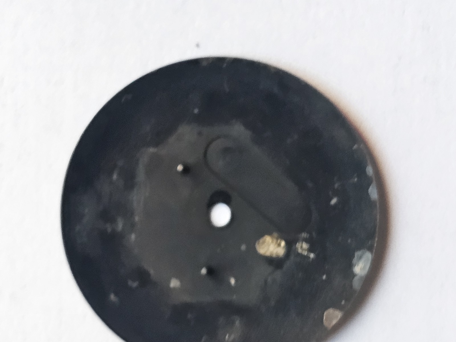 Bulova Arccutron Dial Only For Cal 214 Mason Dial Service Dial Black All…