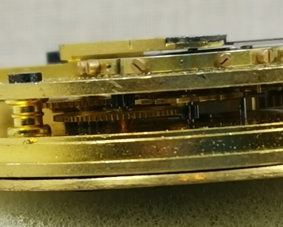 Rotherhams London Pocket Watch Movement 41.3 mm Parts/ Repair!