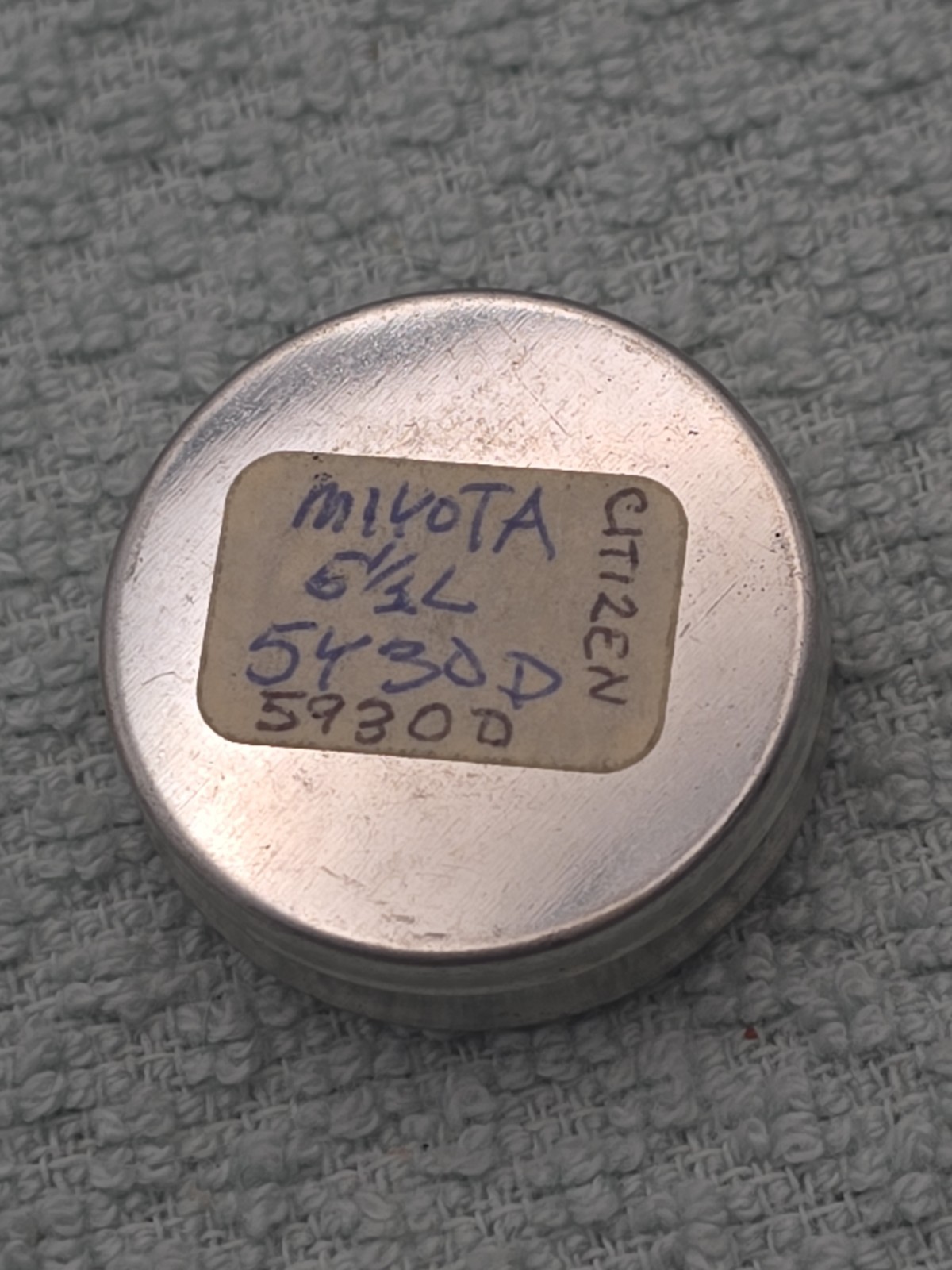 Miyota 5Y30D & Citizen 5930D Quartz Watch Movement Lot