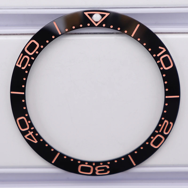 38Mm Ceramic Bezel Insert for 40Mm SUB GMT Watch Bezel Ring Slope Nh35 Nh36 Nh34