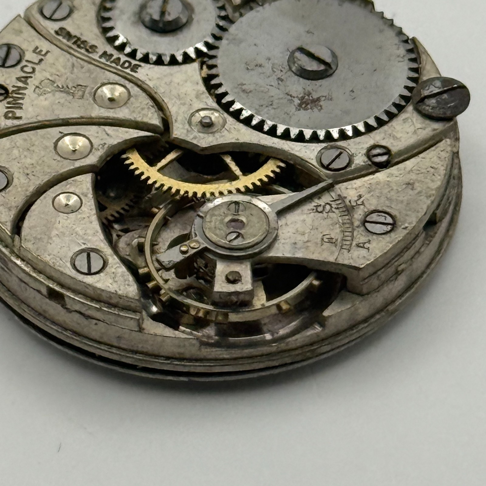 Pinnacle Trench Watch Movement Sub Seconds Red 12 Swiss Manual Wind Parts 28.8mm