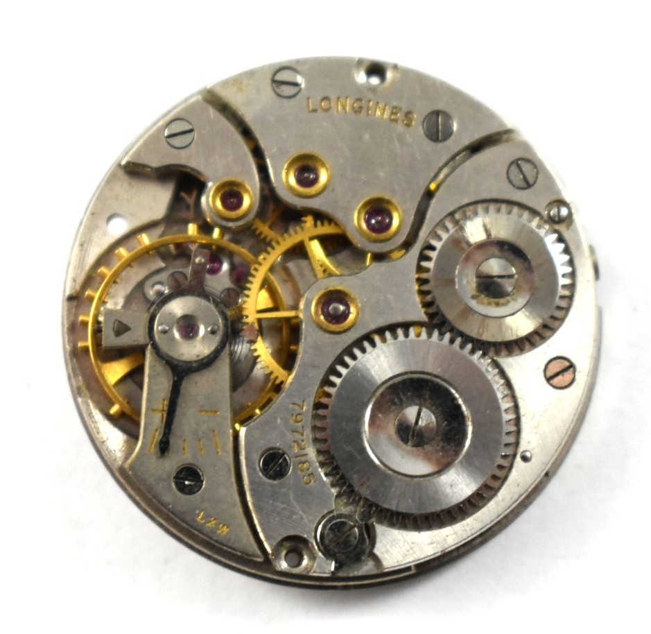 Vintage Longines Manual Wind 27.50mm Wrist Watch Movement lot.wh